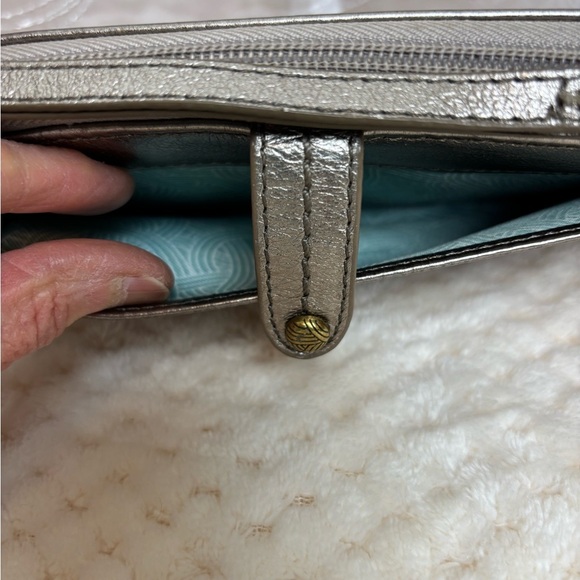 The Sak Silver Metallic Wallet//Wristlet - Picture 5 of 13